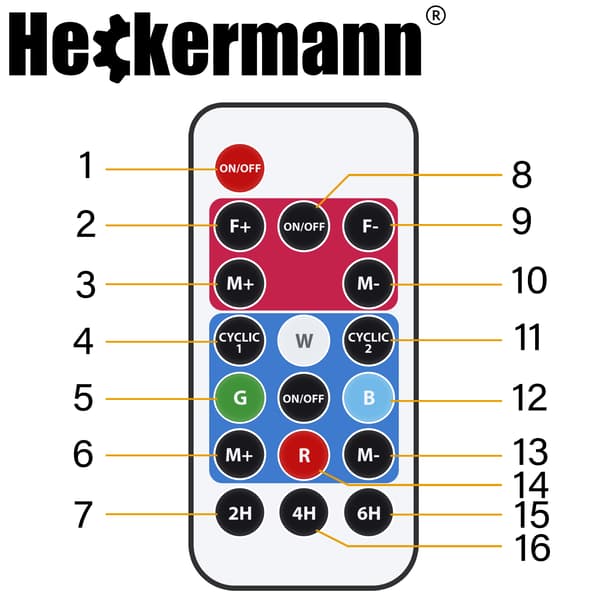 Heckermann W1805 LED-julprojektor