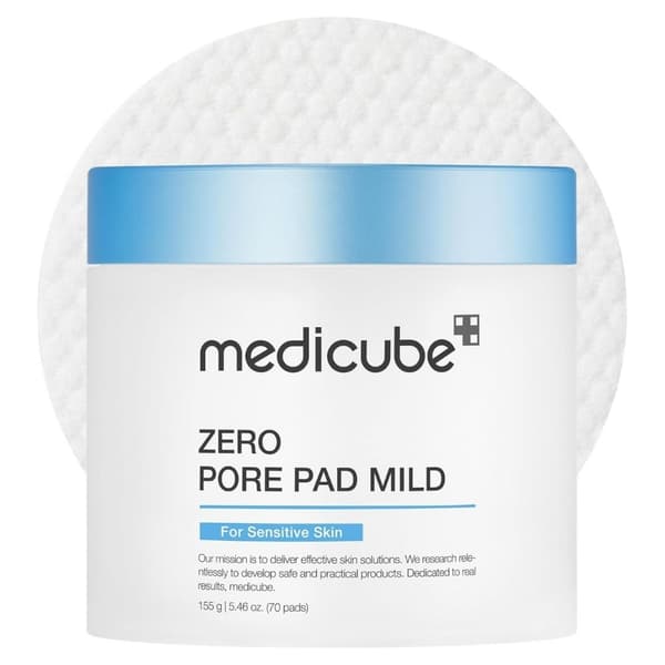 Medicube-Zero Pore -puhdistuslappu Mild 70 kpl.