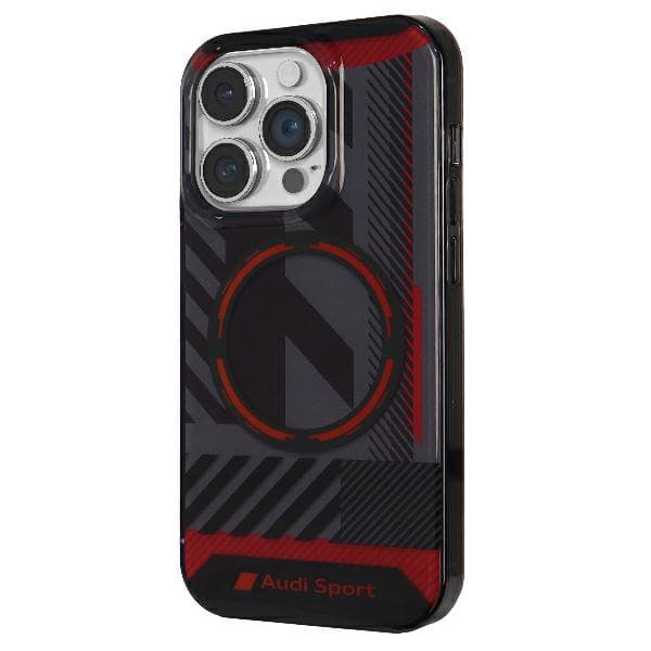 Audi IML Sport MagSafe-etui til iPhone 14 Pro Max, sort