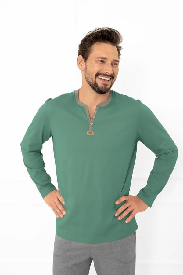 Juliusz herrpyjamas långärmad, långbyxor M