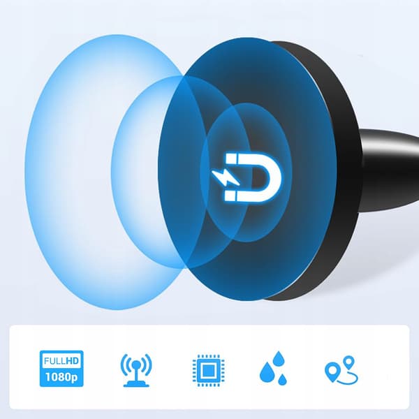 Zenwire HDAT20 indendørs TV-antenne DVB-T2 HEVC H.265 5 meter sort