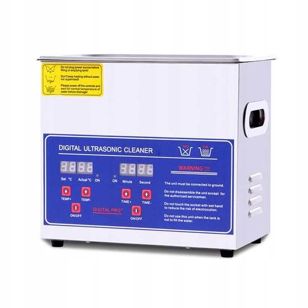 Ultralydsrenser 220W 3,2L PS-20A + Tech Sonic 1L Blå
