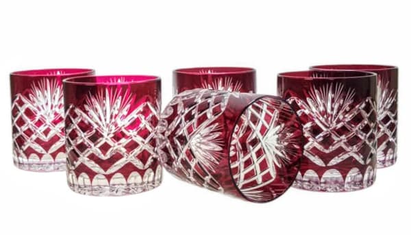 Ruby Crystal Whiskyglas 280ml Ananas