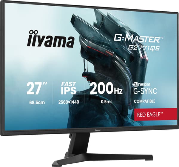 27" näyttö iiyama G-Master Red Eagle G2771QS-B1