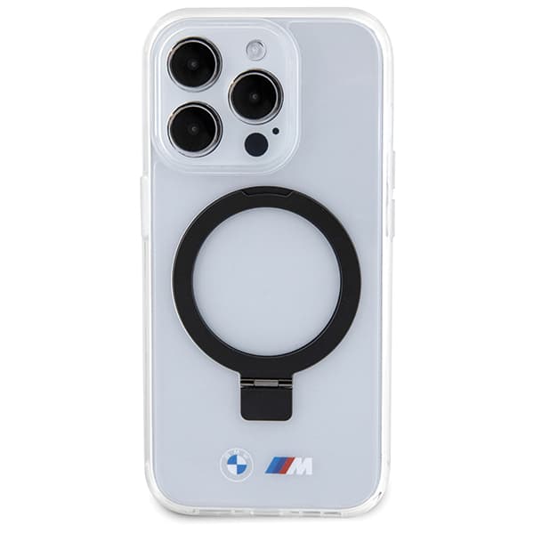 BMW Ring Stand M Collection MagSafe-etui til iPhone 15 Pro, klar