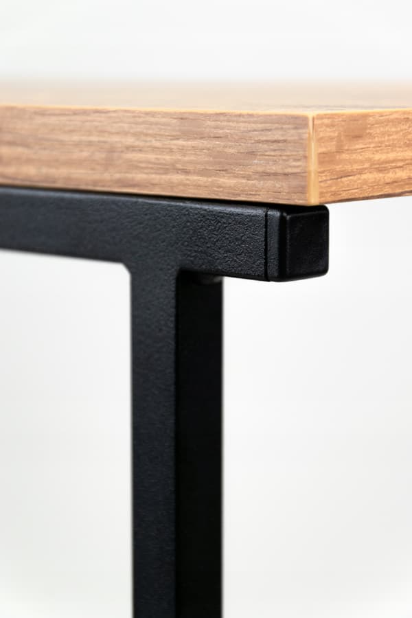 Your Loft Design sidebord sort lyst træ Sierra 40x25x60