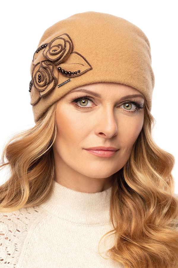 Vivisence 7068 Beige Uni Hat