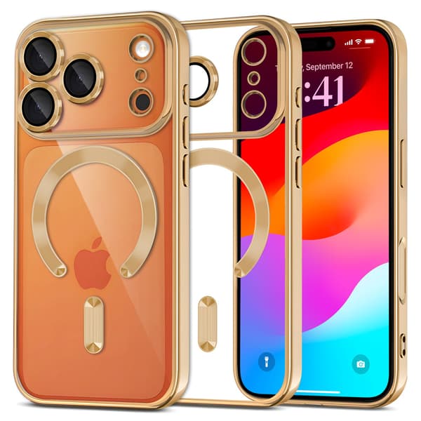 iPhone 17 Pro Electro MagSafe-skal – Guld