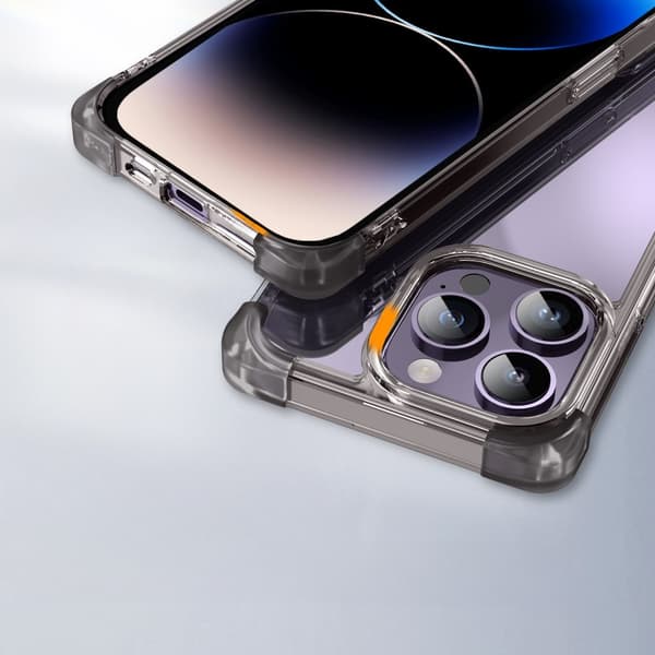 Fodral för iPhone 14 Pro Max, ERBORD CornerShield, svart
