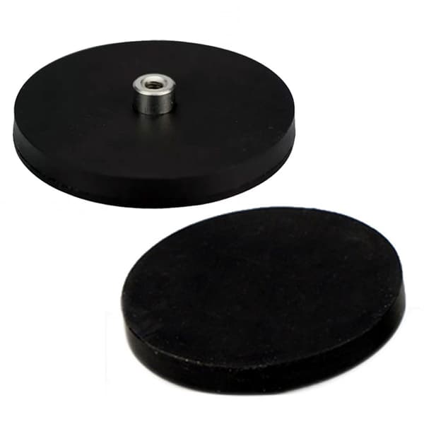 Magnetisk holder M8 gevind gummikappe 88x8,5 mm