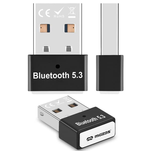 MOZOS RTL812 ADAPTERI USB VASTAANOTIN LÄHETTIN BLUETOOTH 5.3