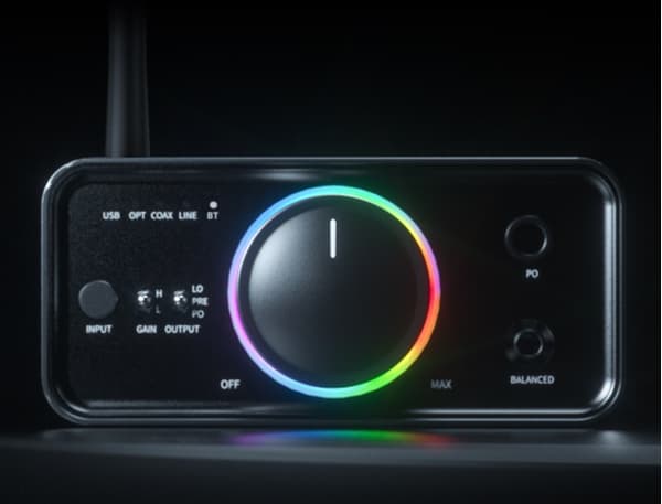 FiiO K7 BT hörlursförstärkare med DAC och Bluetooth