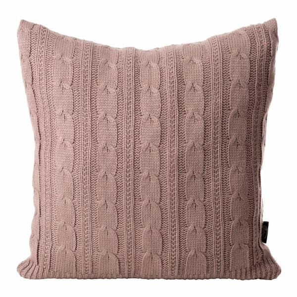 Örngott AKRYL/2 45x45 rosa flätad