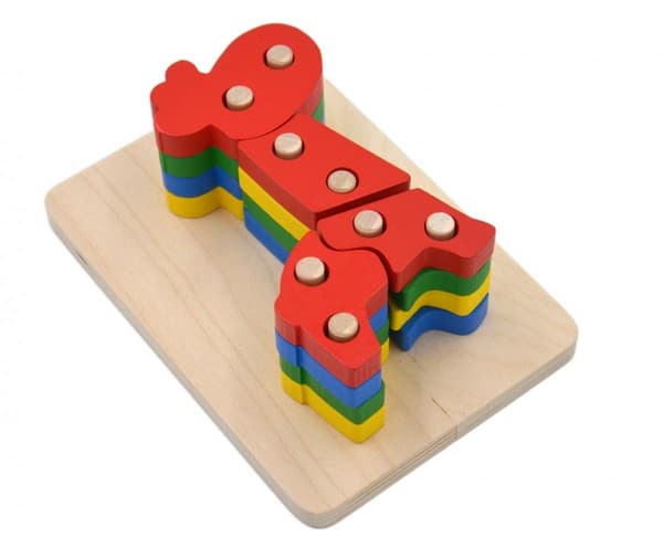 Trægiraffepuslespil