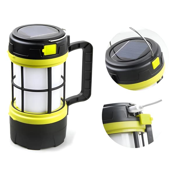 aurinko-LED-leirintävalaisin