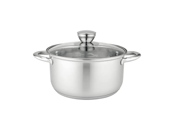 MATTEO GRYDE I RUSTFRIT STÅL 14 CM 1,25L MED PAKKE