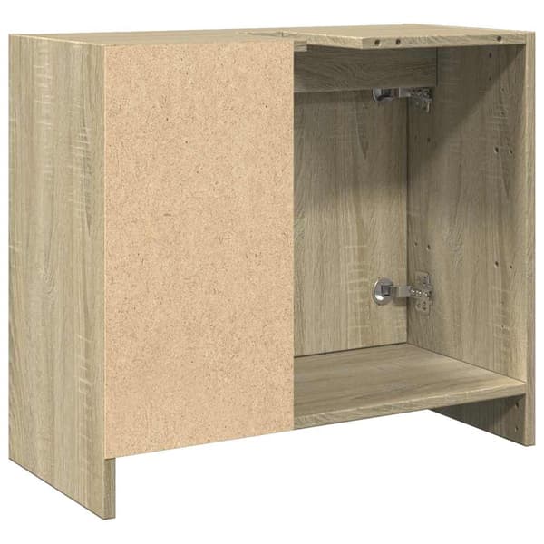 vidaXL håndvaskskab Sonoma eg 63x29x55 cm