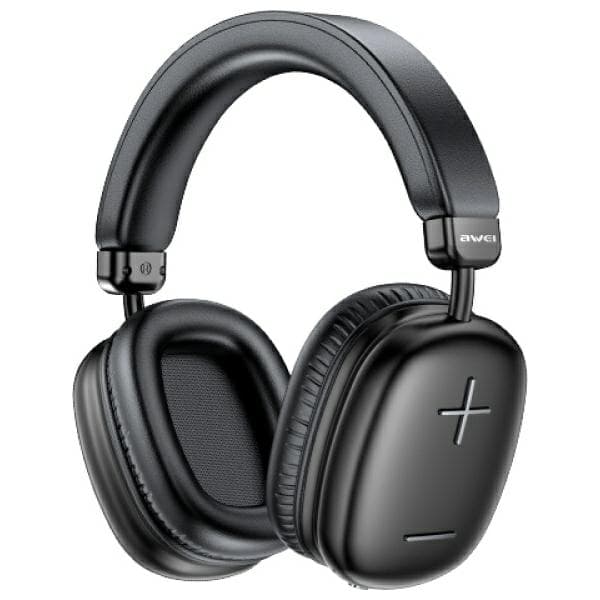 AWEI AT6 Bluetooth Over-Ear Hovedtelefoner, Sort