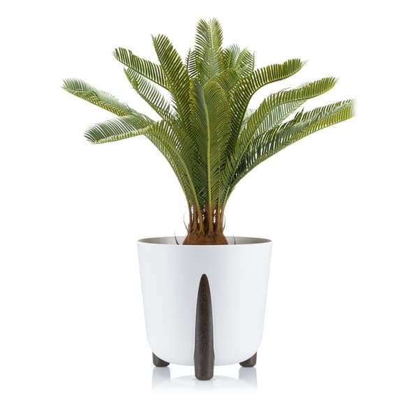 Moss ECO blomkruka, återvinning, benvit, 34xh32