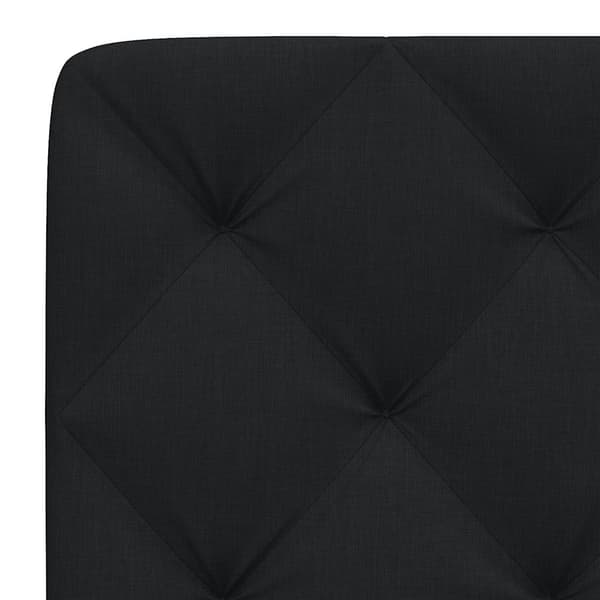 vidaXL hovedgærdehynde, sort, 90 cm, stof