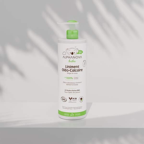 Alphanova Bebe Bio vaippa-alueen puhdistusemulsio 400ml