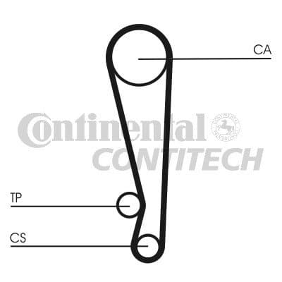 CONTITECH CT 1024 kamrem
