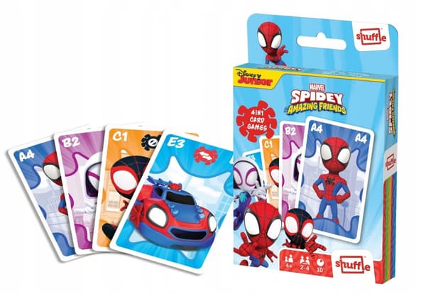 4-i-1 KORTSPIL SPIDEY 3318