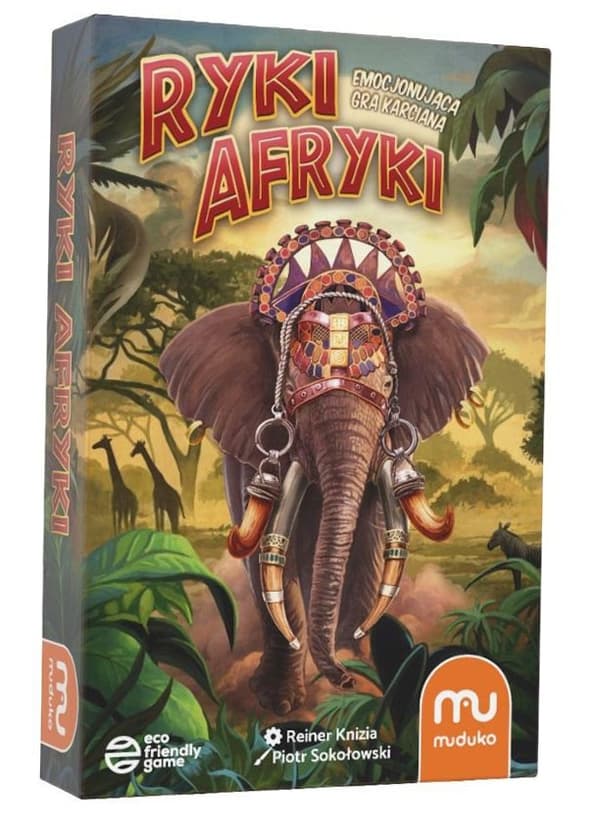 Afrikan myrskyjä. Lautapeli. Muduko