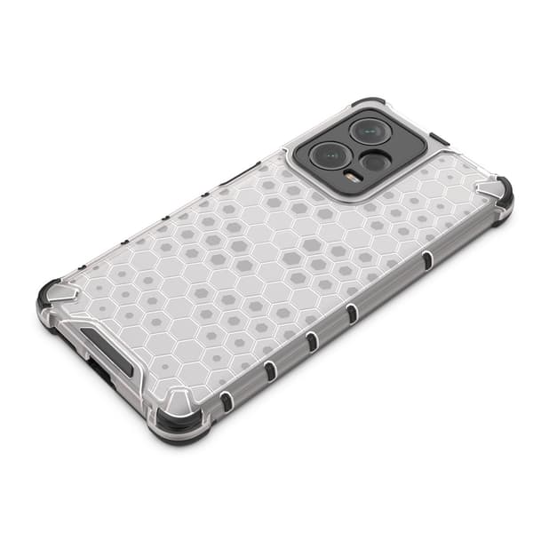 Pansret hybrid-cover til Xiaomi Redmi Note 12 Pro+ Honeycomb sort