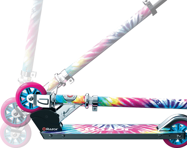 RAZOR Løbehjul Model A Tie-Dye 13073077 til Børn