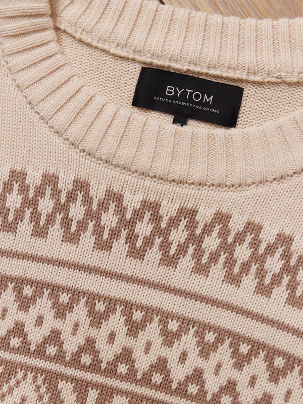 BEIGE GIENMORE TRØJE M