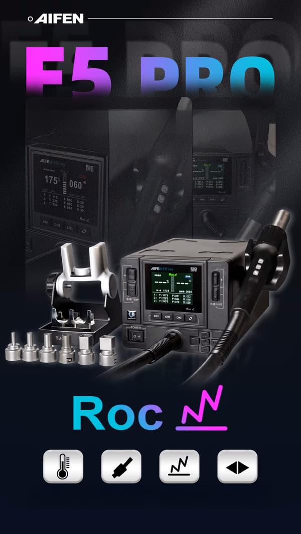 Aifen F5 Pro varmluftsloddestation