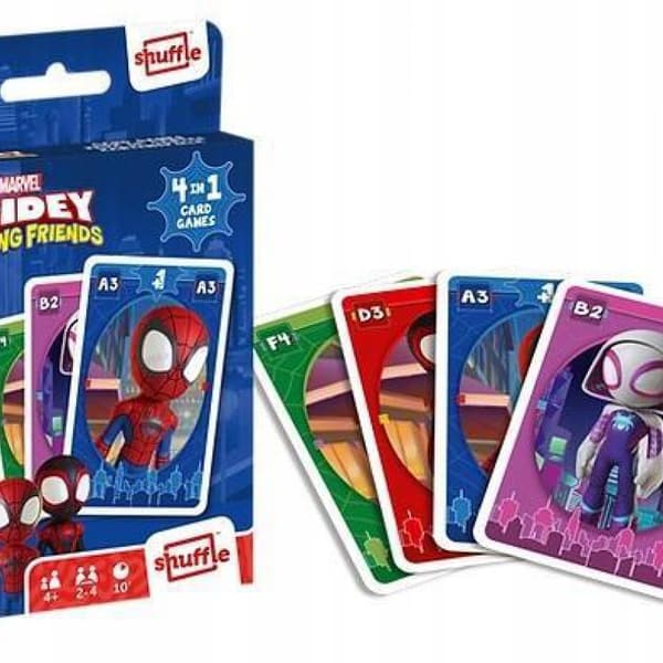 4-i-1 KORTSPIL SPIDEY 3318