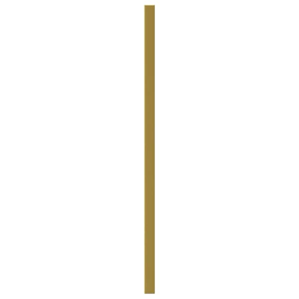 vidaXL skabsgreb, 10 stk., guld, 320 mm, rustfrit stål