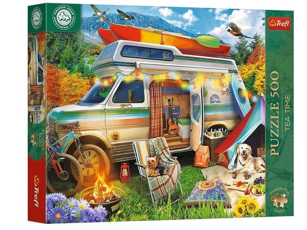 Puzzle 500 Tea Time: Camper TREFL