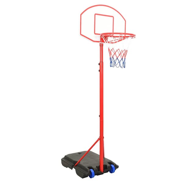 vidaXL Basketbollset, justerbart, 200-236 cm