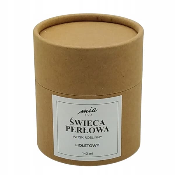 Perlelys 140 ml vegetabilsk voks, lilla