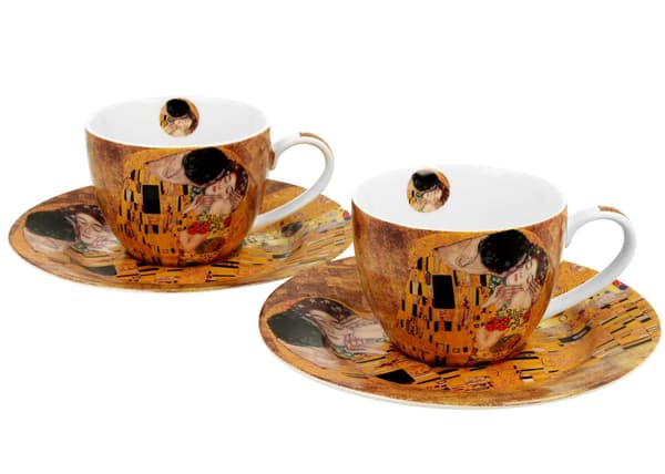 Sæt med 2 Klimt espressokopper