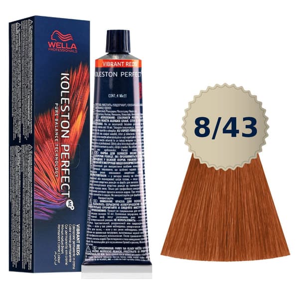 Wella Koleston Me + 8/43 maling 60 ml