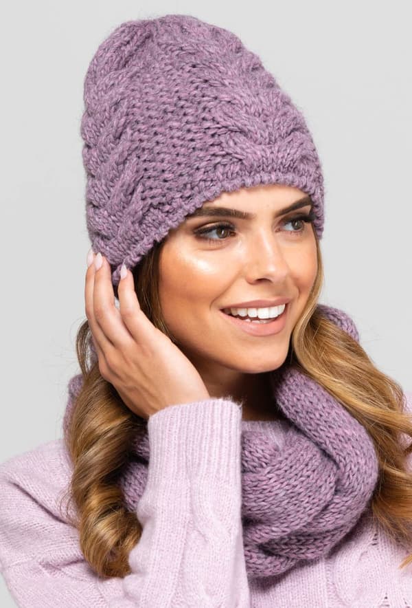 IDAHO hat, mørkerosa