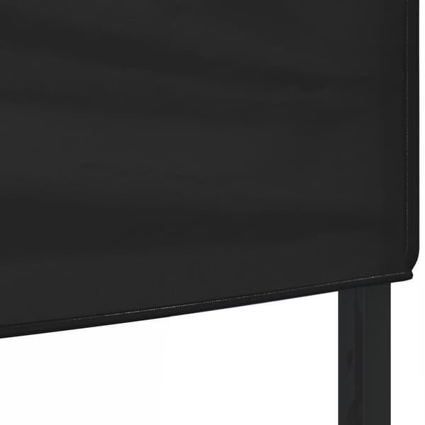 vidaXL foldbart festtelt sort 3x6 m