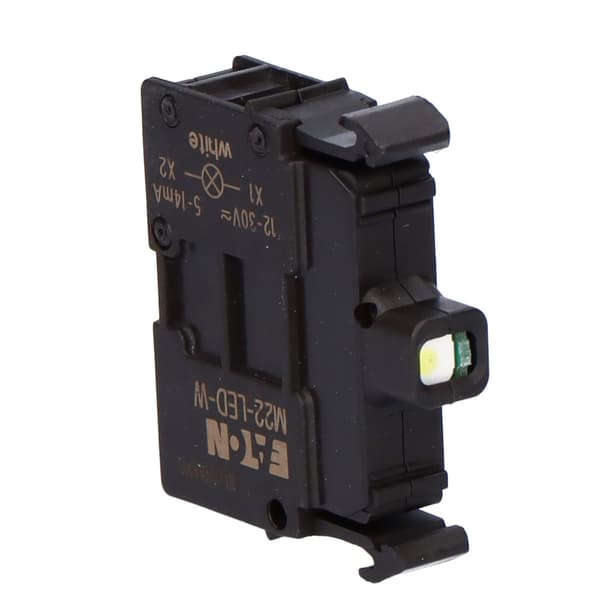 M22-LED-W fatning, hvid LED-diode, U=24V, frontmontering