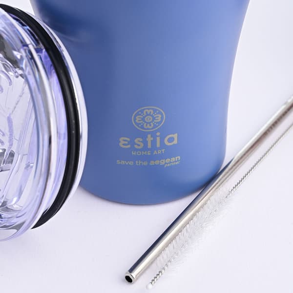 350 ml denimblå termokrus