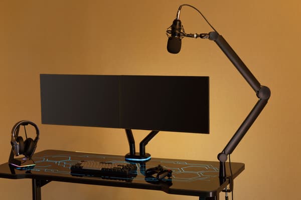 MOZOS SB39 bordstativ til mikrofon med arm