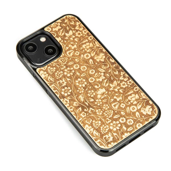 Træcover til iPhone 13 Mini VILDE BLOMSTER ANIEGRE