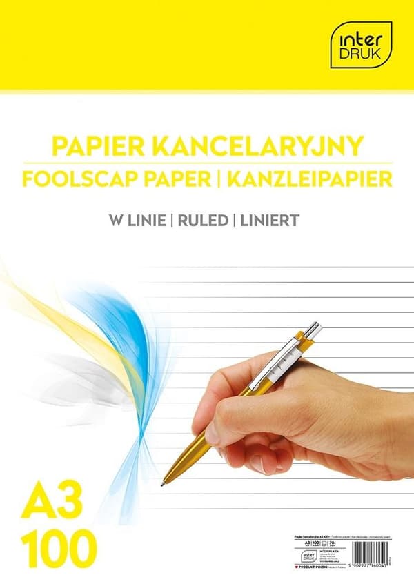 Kontorpapir A3/100K-linje