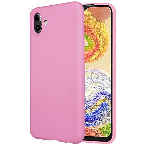 Beline Candy -kotelo Galaxy A04:lle, vaaleanpunainen