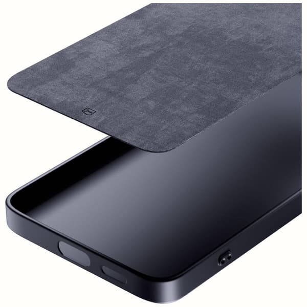3MK Matt Case Pro Galaxy A35 5G:lle, musta