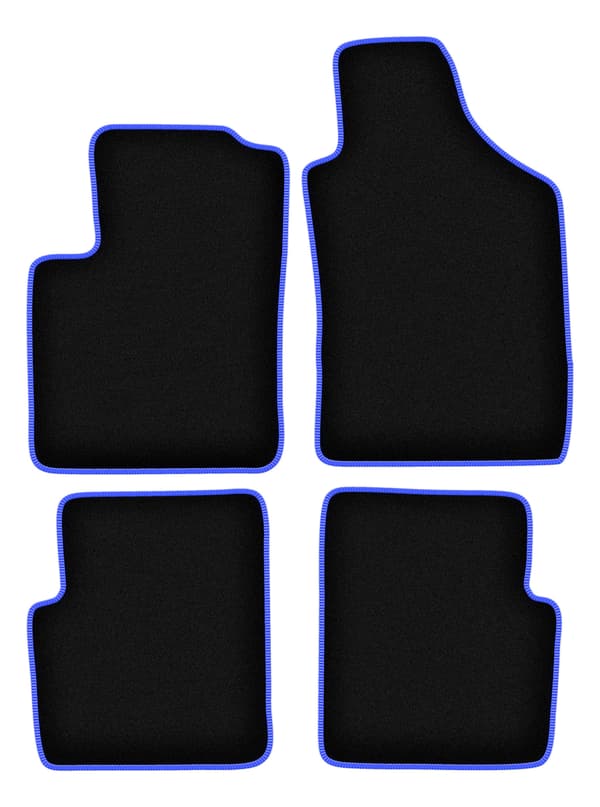 CARLUX-BLÅ bilmåtter til: Lancia Ypsilon III hatchback (2011-)
