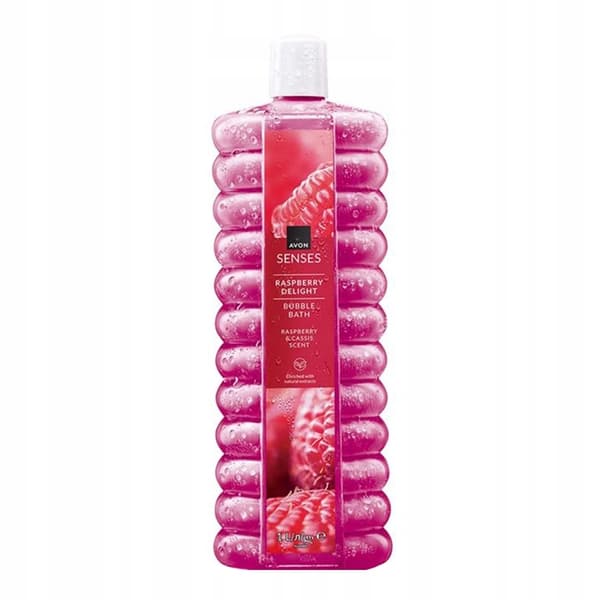 Avon - Raspberry Delight Hindbær og Solbær Badeskum 1000ml